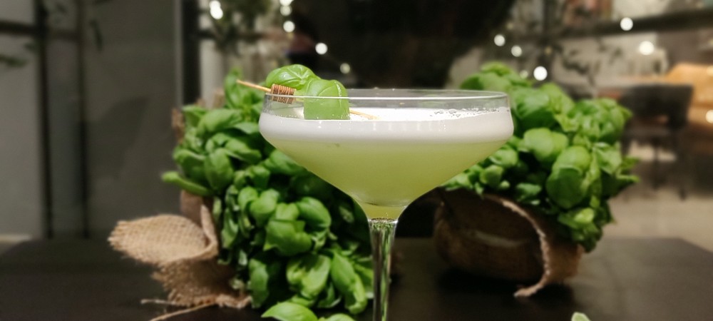 Cocktail al basilico