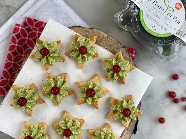 Stelle salate con il Pesto di Pra’